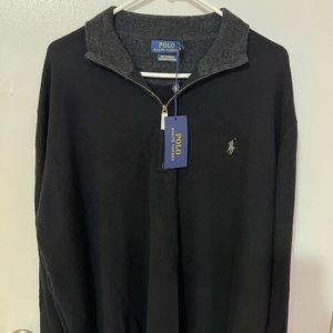 Black Ralph Lauren 100% cashmere washable sweater
